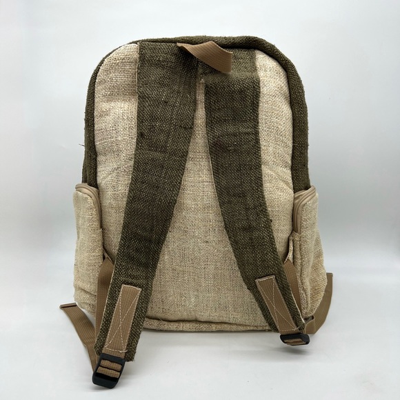 Multi Pocket Hemp Backpack - Picture 8 of 16